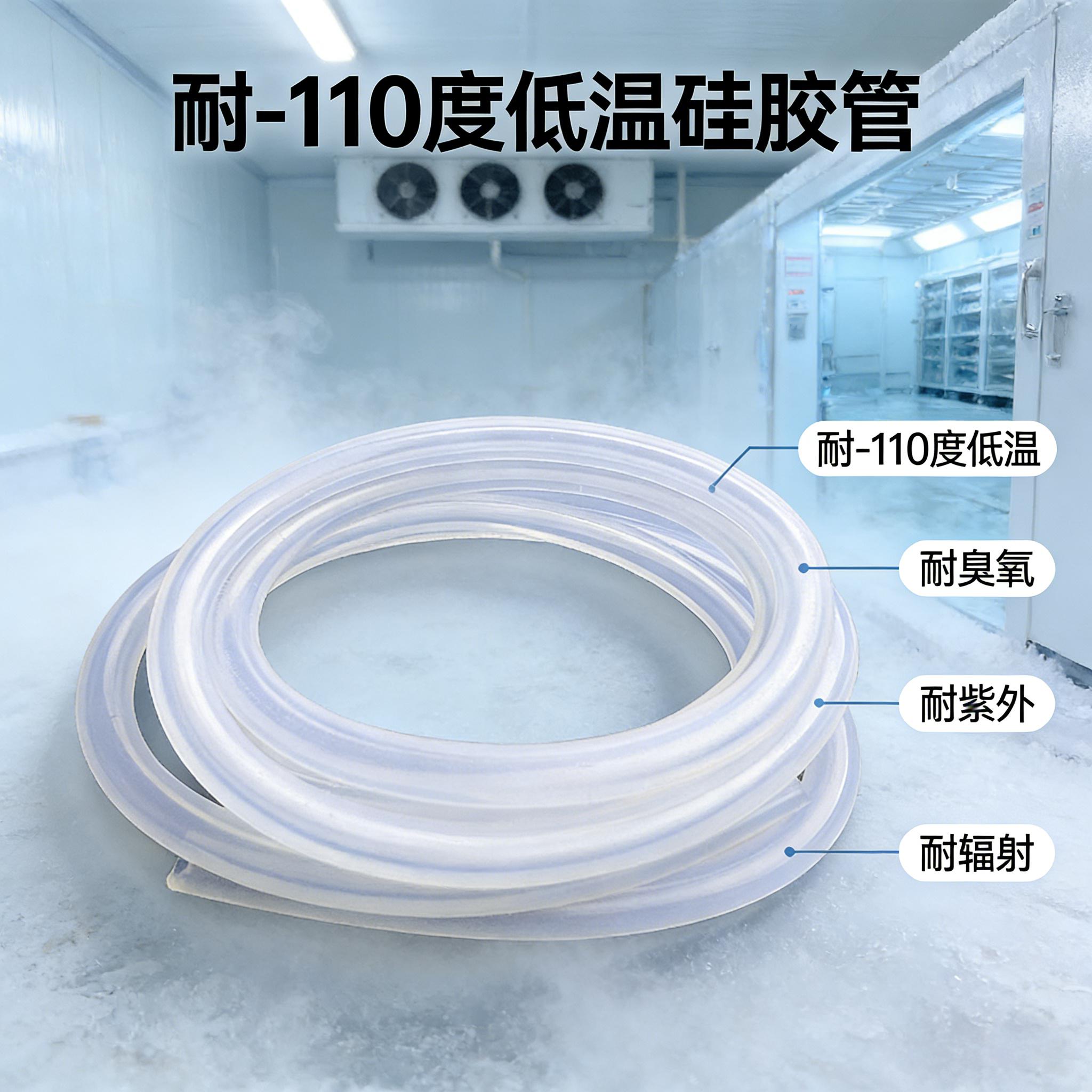 耐-110度低溫硅膠管